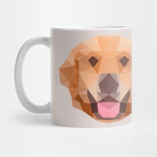 Golden Retriever Low Poly Mug